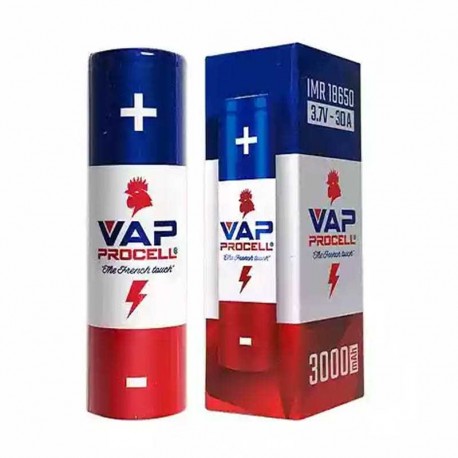 Accu Vap ProCell 18650 IMR 3000 mAh 30A