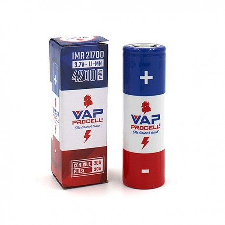 Accu Vap ProCell 21700 IMR 4200 mAh 30A