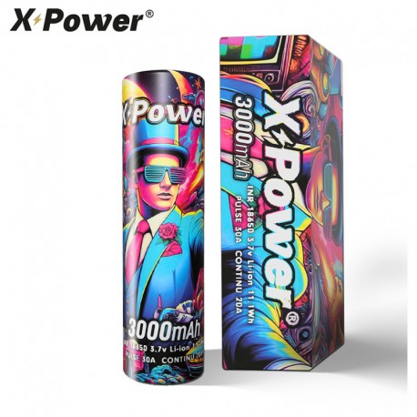 Accu X POWER 18650 IMR 3000 mAh